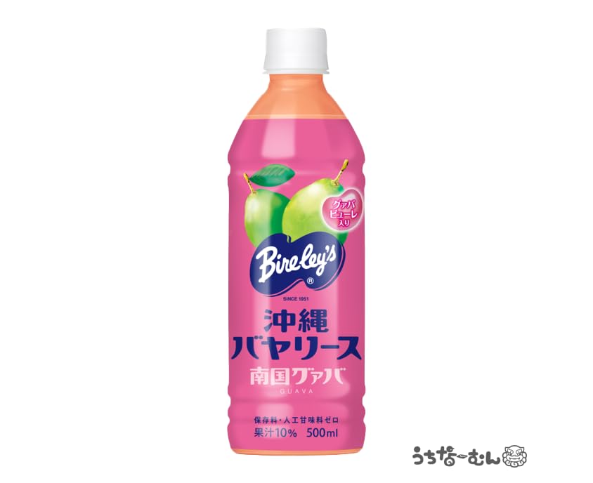 Amazon.co.jp: 沖縄バヤリース 南国グァバ PET500ml 6本 ＋うちなー